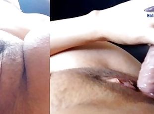 Saturn Squirt deep penetration and drills shaved and pink pussy GONZO style ????????