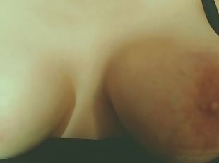 JOI with my tits. No headphones needed. Jerking off and cumming in ...