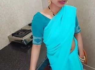 Young Indian Desi village bhabhi was hard fucking with dever in bat...