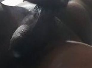 Ghanaian bbc teen stroking and moaning orgasm (almost caught jerkin...