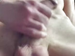 masturbation, maigre, amateur, ejaculation-sur-le-corps, énorme-bite, branlette, secousses, solo, bite