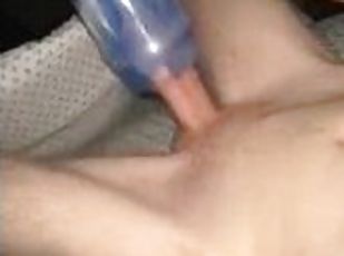 orgasm, amatör, leksak, hemmagjord, creampie, pov, sprut, tight, ensam