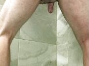 Fan Requested: Rear View Cock  N Balls & Winking Asshole While Piss...