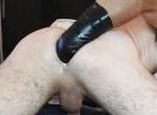 fisting, amatør, anal, latex, alene