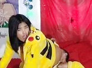 some delicious blowjobs and fucks with our very hot picachu costume...