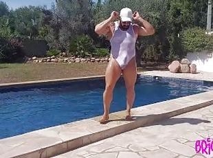 papa, en-plein-air, public, amateur, gay, piscine, solo, pappounet, musclé