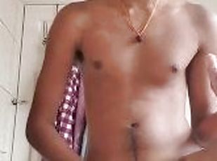 masturbation, amateur, indien, ejaculation, solo