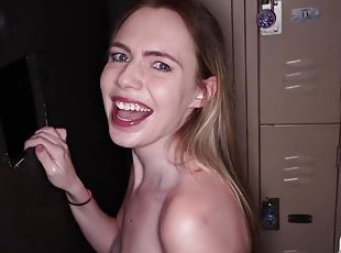 store-pupper, blowjob, hardcore, handjob, svelging, pov, gloryhole, cum, blond, naturlig