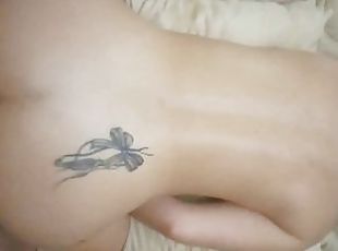 masturbación, amateur, anal, madurita-caliente, follando-fucking, brutal, realidad, tatuaje, polla