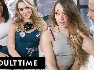 ADULT TIME - Mia Malkova's GROUP SEX ANAL SESSION With Adriana Chec...