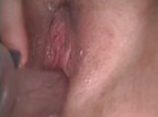 masturbation, fitta-pussy, amatör, leksak, bbw, ensam, vått