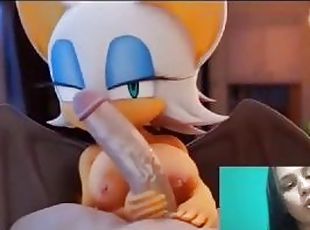 HAIRY GIRL GIVES AN AMAZING BLOWJOB AND CUMS IN HER MOUTH - SONIC F...