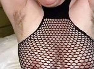 Preview - Curvy MILF with big boobs, pierced nipples, and hairy arm...