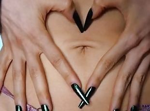 skinny, pov, italiensk, fetisj, bikini, elskerinne, dominans, brunette, femdom