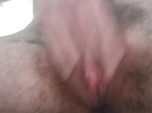 Trans guy Masturbating and squirting a little