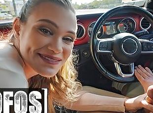 MOFOS - Chloe Rose Sucks Charles Dera's Dick While He's Driving & R...
