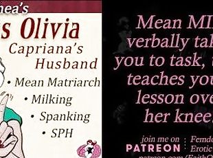 Miss Olivia: Capriana's Husband AUDIO Mean MIL Verbal Femdom SPH Sp...