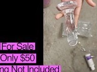 UNBOXING SMALL PENIS CLEAR JELLY DILDO ADULT WOMENS SEX TOY (SPONSO...