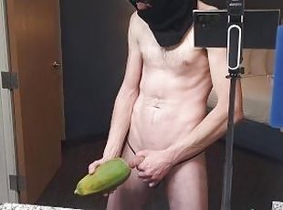 Fucking a papaya