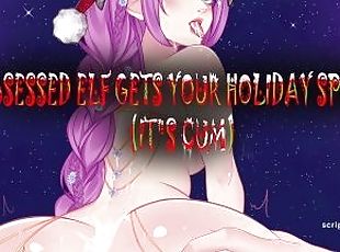 Cum-Obsessed Elf Drains Your Cock for Christmas [Yandere] [Crazy Ho...