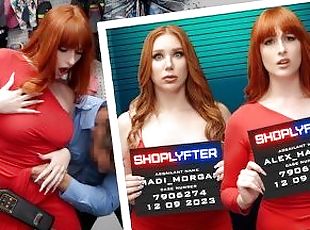 Fiery Redhead Shoplifters Use Their Wit And Sex Appeal To Get Off T...