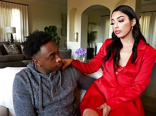 Vanessa Sky finds a way to make a black guy feel all better