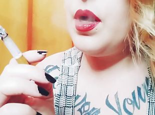 dilettant, latina, fetisch, allein, rauchen, spanisch, tattoo