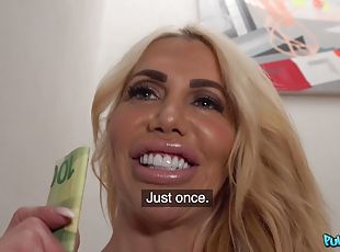 She Loves Money more than Anything - Blonde Australian Fucked On Th...