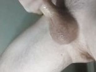 Long stroking my lonely hard cock