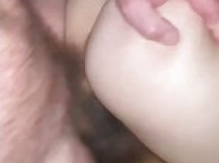 HOT MILF WIFE TAKES HUBBYS COCK AND HIS BBC FRIENDS AT THE SAME TIM...