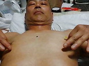 asiático, culo, con-el-puño, masturbación, amateur, anal, juguete, gay, japonés, paja