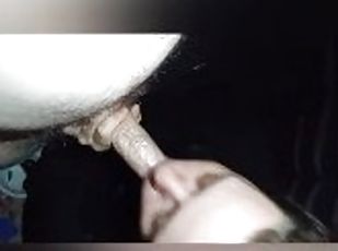 Daddy's bunny gets fucked in the dark at neighbors house