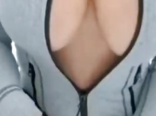 Lisa show me her Big boobs with new dress... today i will fuck her ...