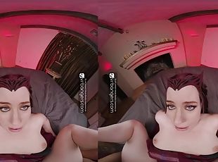 VR Conk Jessica Ryan as Scarlet Witch seducing Dr. Strange XXX Paro...