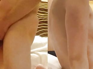 40 year old kawaii MILF wife gets her cock pounded from behind and ...