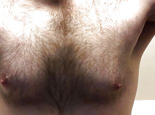 POV Hairy Chest Worship & Gay JOI