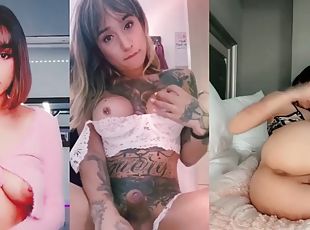 masturbation, transsexuelle, ejaculation-sur-le-corps, hardcore, branlette, compilation