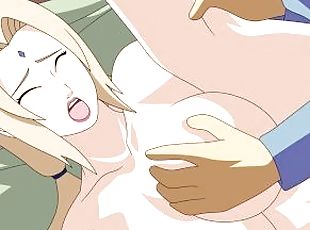 SEX TSUNADE naruto moan milf breasts cum creampie hentai anime cart...