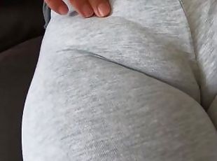 record a video while she teases her CAMELTOE, to send it to her CRU...