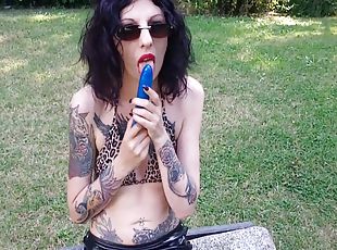 Fuck Pig Fucks Her Slutty Ass In An Old Cemetary 6 Min - Lucy Raven...