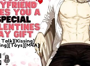 Your Boyfriend Gives You A Special Valentines Day Gift  Audio Roleplay ASMR
