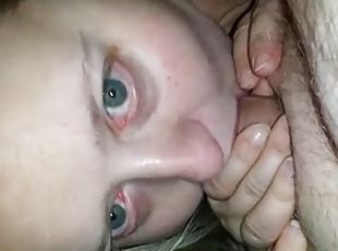 Homemade Deepthroat blowjob