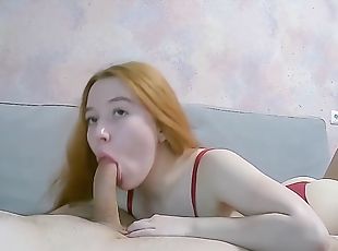 blowjob-seks-dengan-mengisap-penis, berambut-pirang, webcam