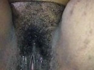 zarastené, masturbácia, pička, amatérske, vyzreté, ebony, bbw, sólo, realita