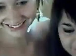 Teen Lesbians Teasing Strangers on the Webcam