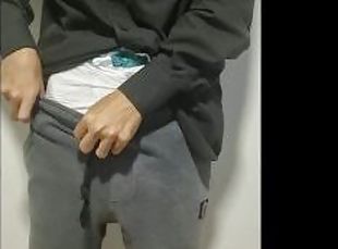 Grown Man Hiding His ABDL Diaper Fetish under His Cloath