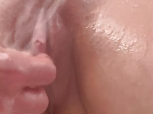 baignade, masturbation, orgasme, chatte-pussy, douche, solo