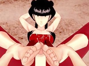 Mai Gives You a Footjob At The Beach! Avatar The Last Airbender Feet POV