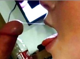 How Long Could YOU Last? Pierced Cutie Gives Perfect Blowjob While ...