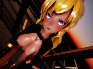 RWBY - Yang Standing HJ [4K HENTAI UNCENSORED MMD]